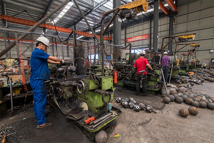 东丽网架配件车间